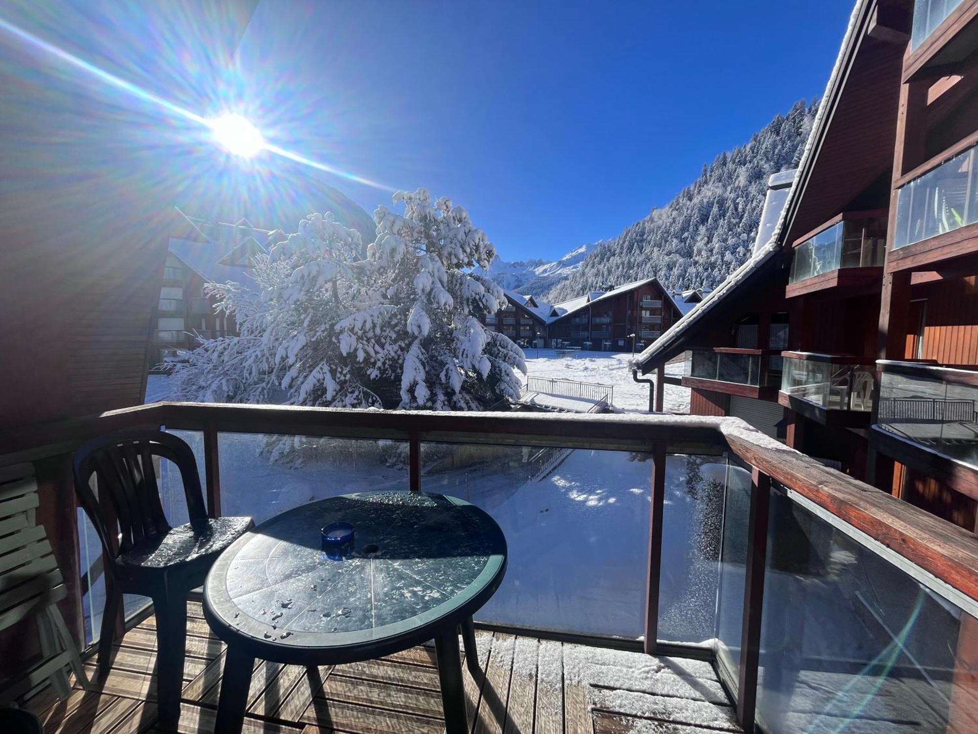 Aux Pieds Des Pistes En Plein Soleil Apartman Les Contamines-Montjoie Kültér fotó